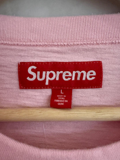 Supreme SMD Pink Cut & Sewn Tee