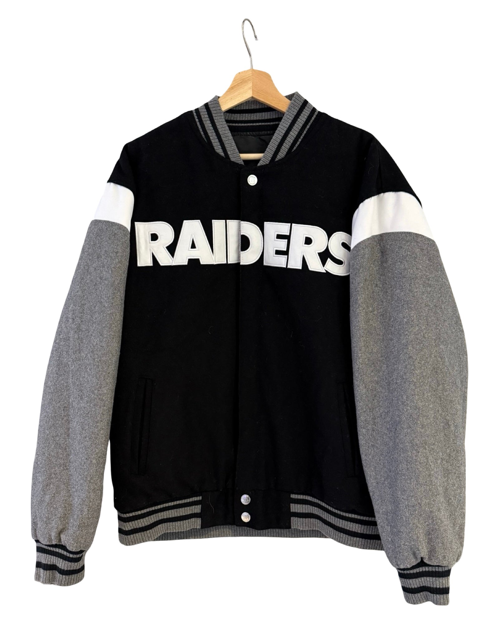 Vintage Oakland Raiders Wool Varsity Jacket KIF Vintage