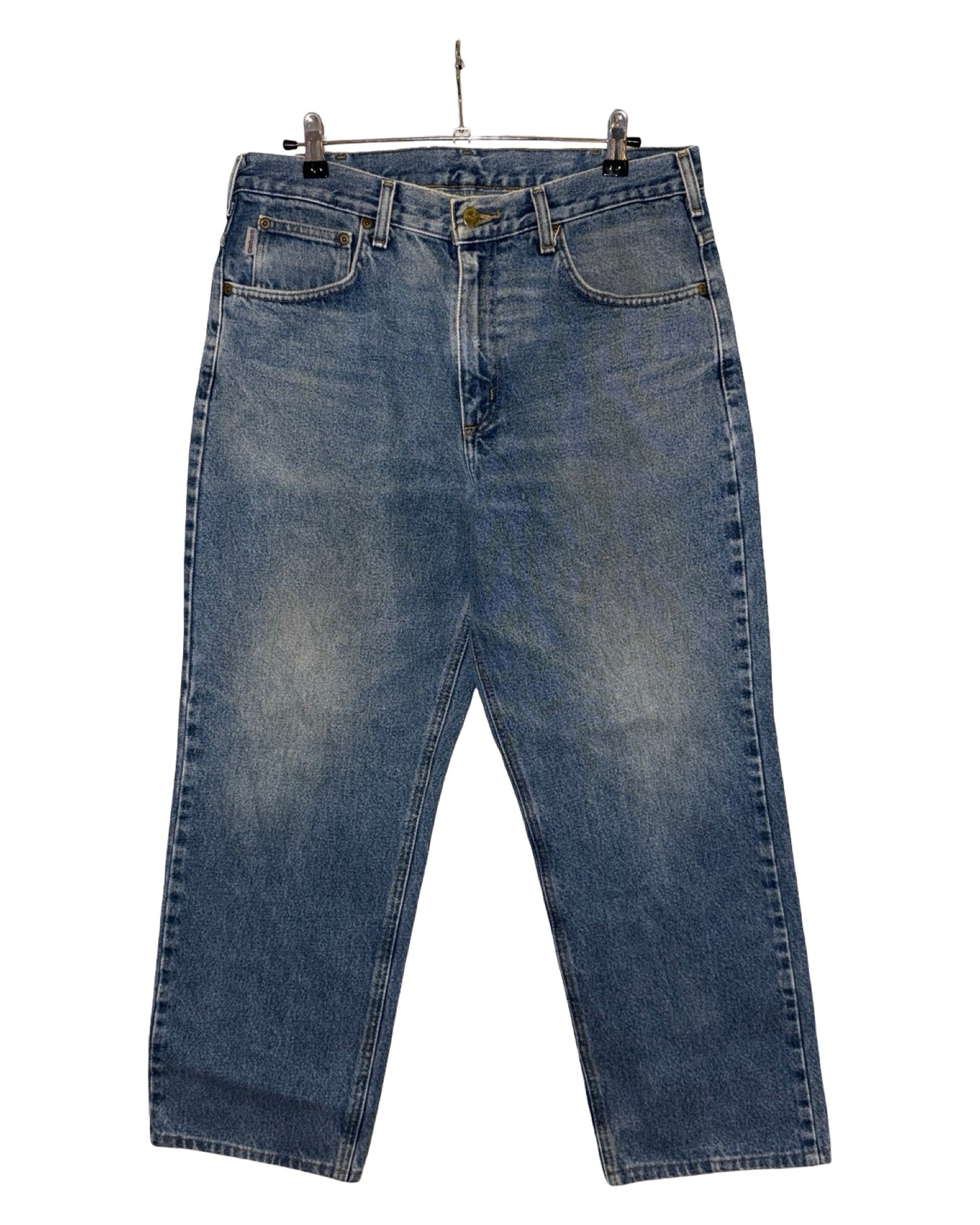 34 x 30 Vintage Carhartt Blue Denim Jeans