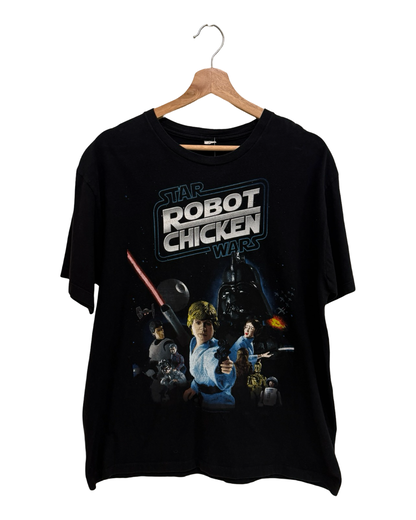 Vintage y2k Star Wars Robot Chicken Tee