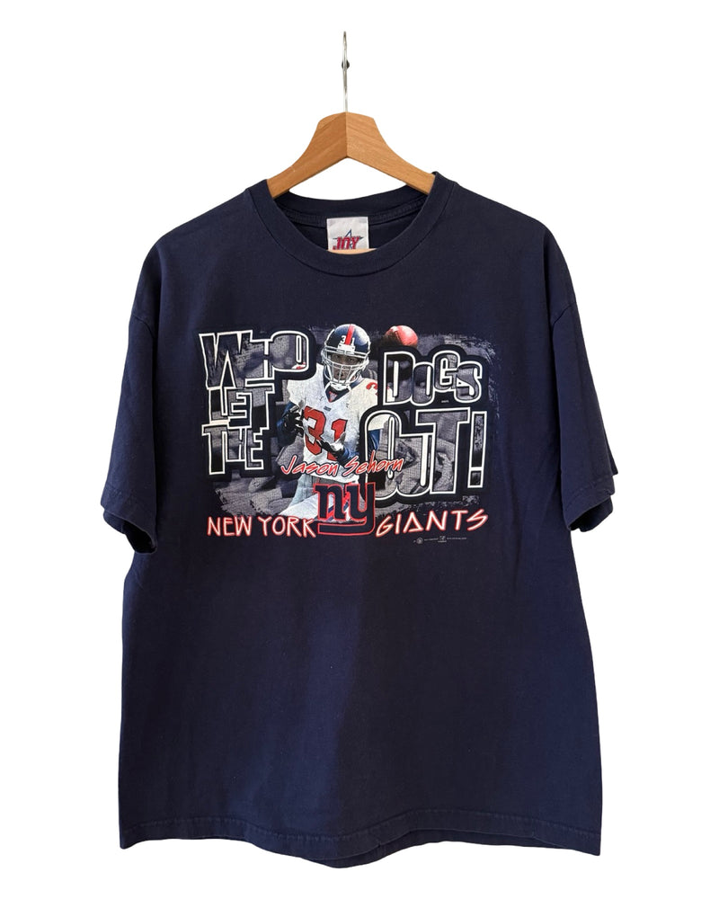 Vintage 2000 New York Giants Jason Sehorn Tee