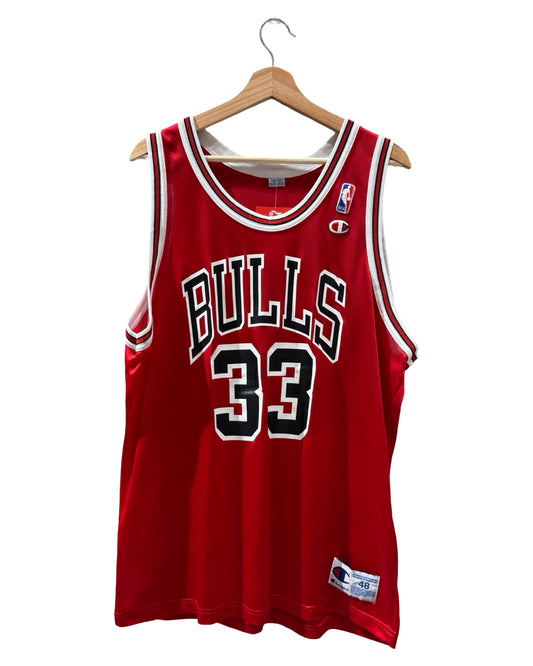 Vintage 90s Chicago Bulls Scottie Pippen 33 Champion Jersey