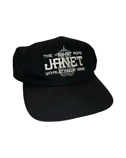 Vintage Rare 1998 Janet Jackson World Tour Snapback Hat