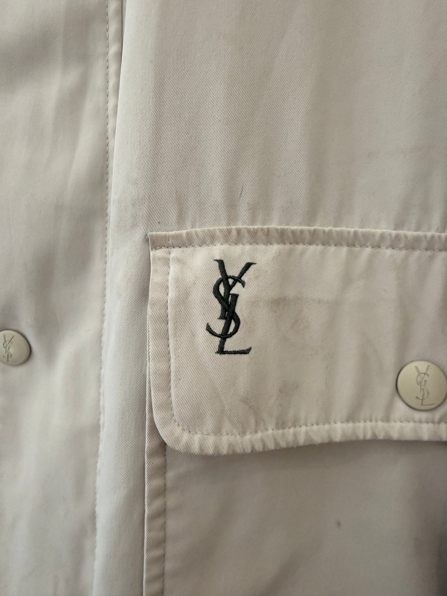 Vintage 90s YSL Yves Saint Laurent Reversible Windbreaker
