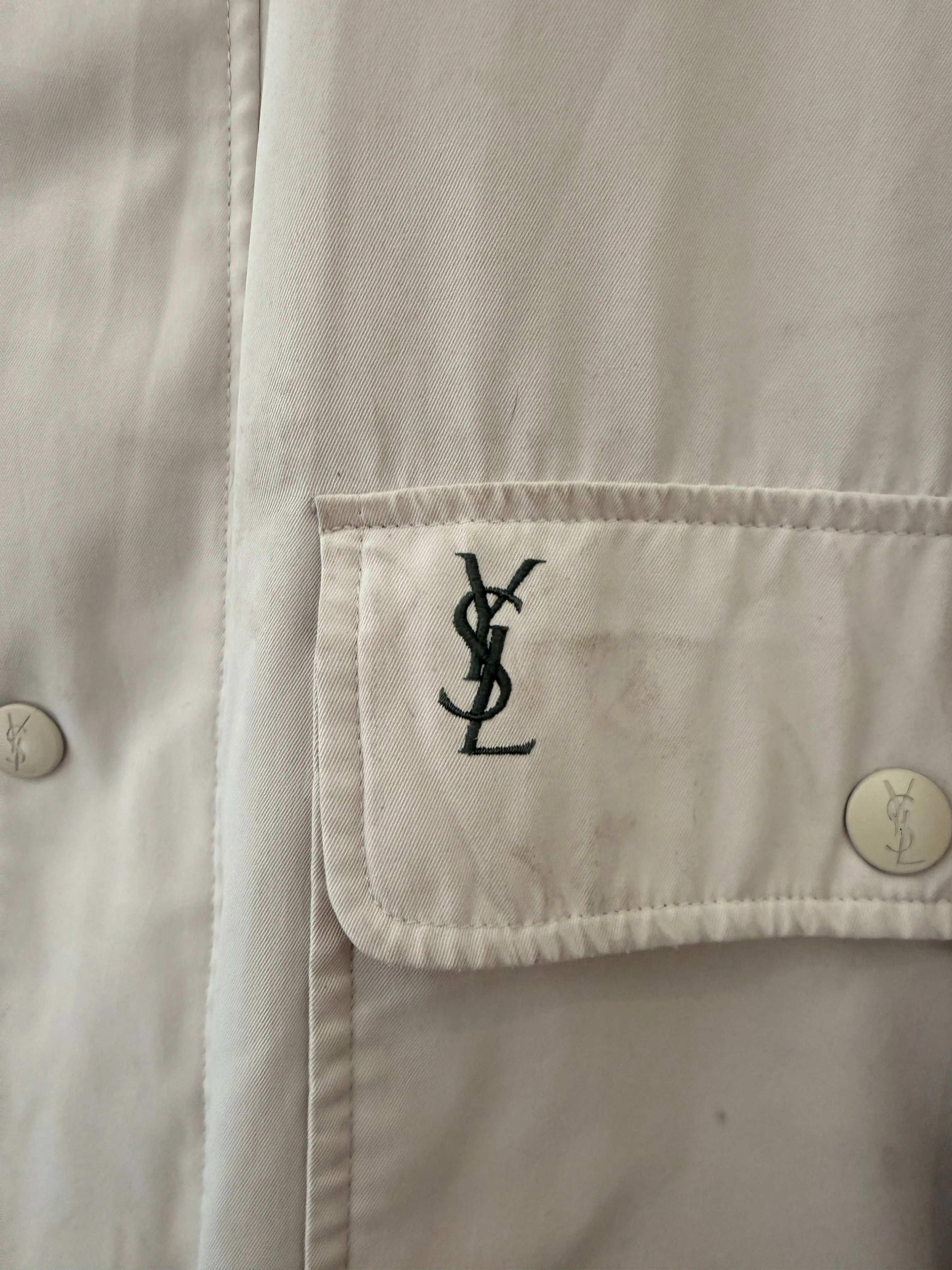 Vintage 90s YSL Yves Saint Laurent Reversible Windbreaker KIF Vintage