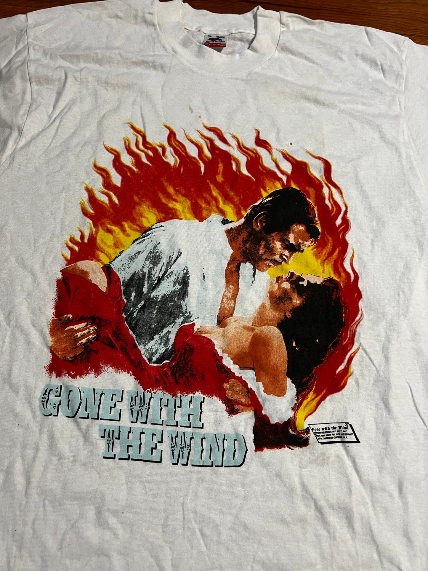 Vintage 90s Gone With The Wind James Dean Tee