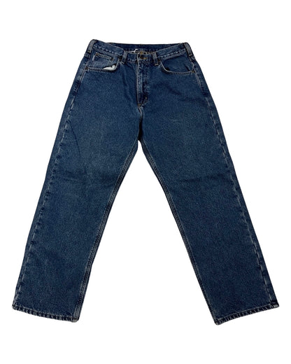 32 x 30 Vintage Carhartt Flannel Lined Jeans