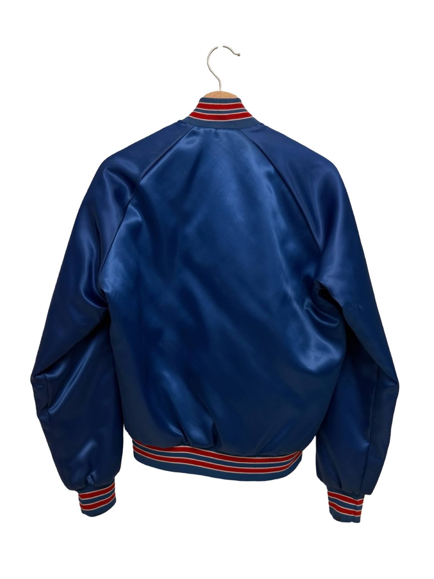 Vintage 80s New York Giants Satin Chalkline Jacket