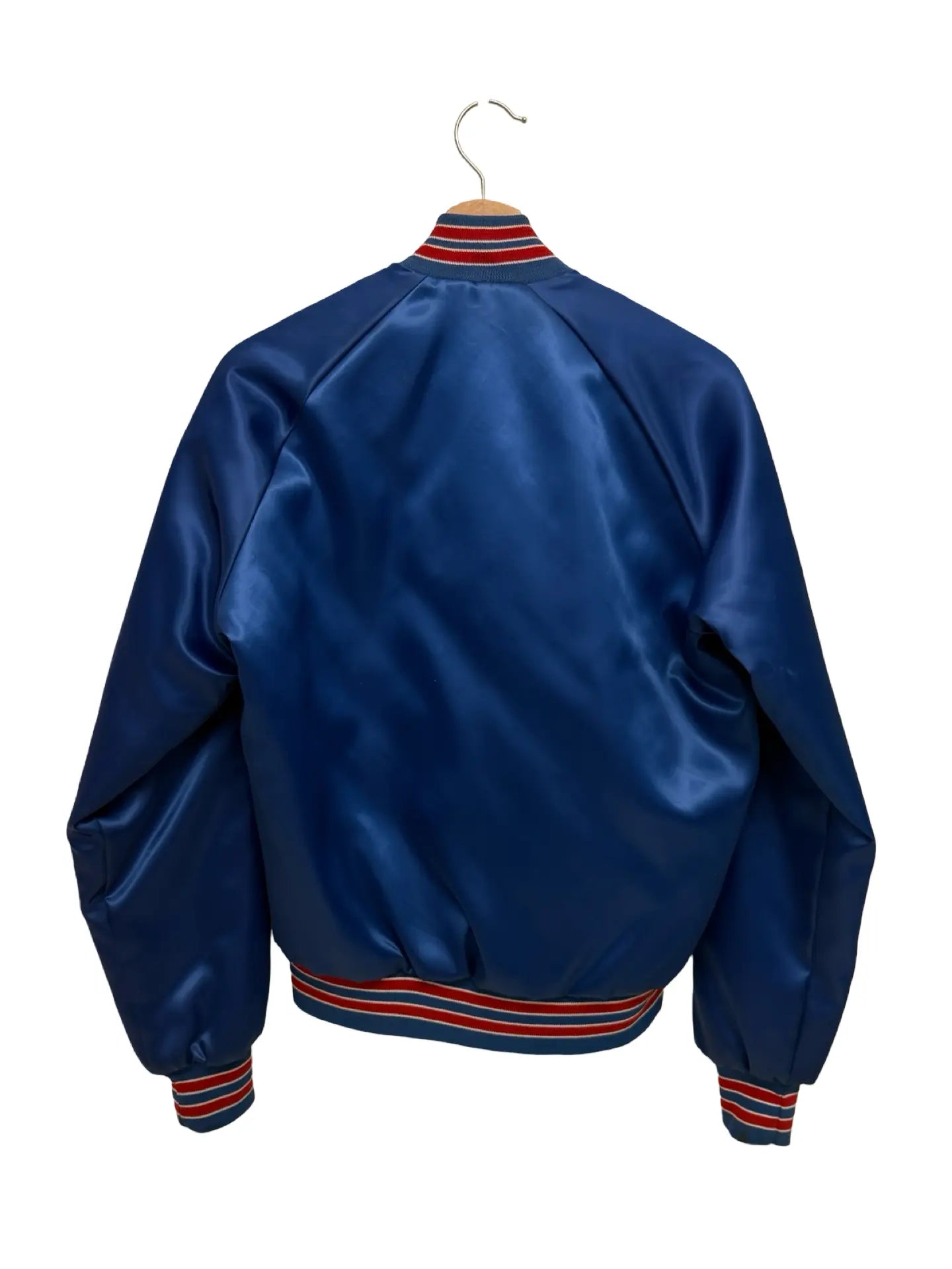Vintage 80s New York Giants Satin Chalkline Jacket KIF Vintage