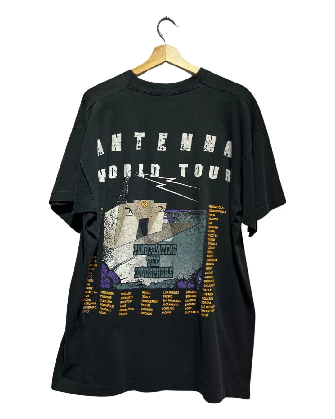 Vintage 1994 ZZ Top Antenna Tour Tee KIF Vintage