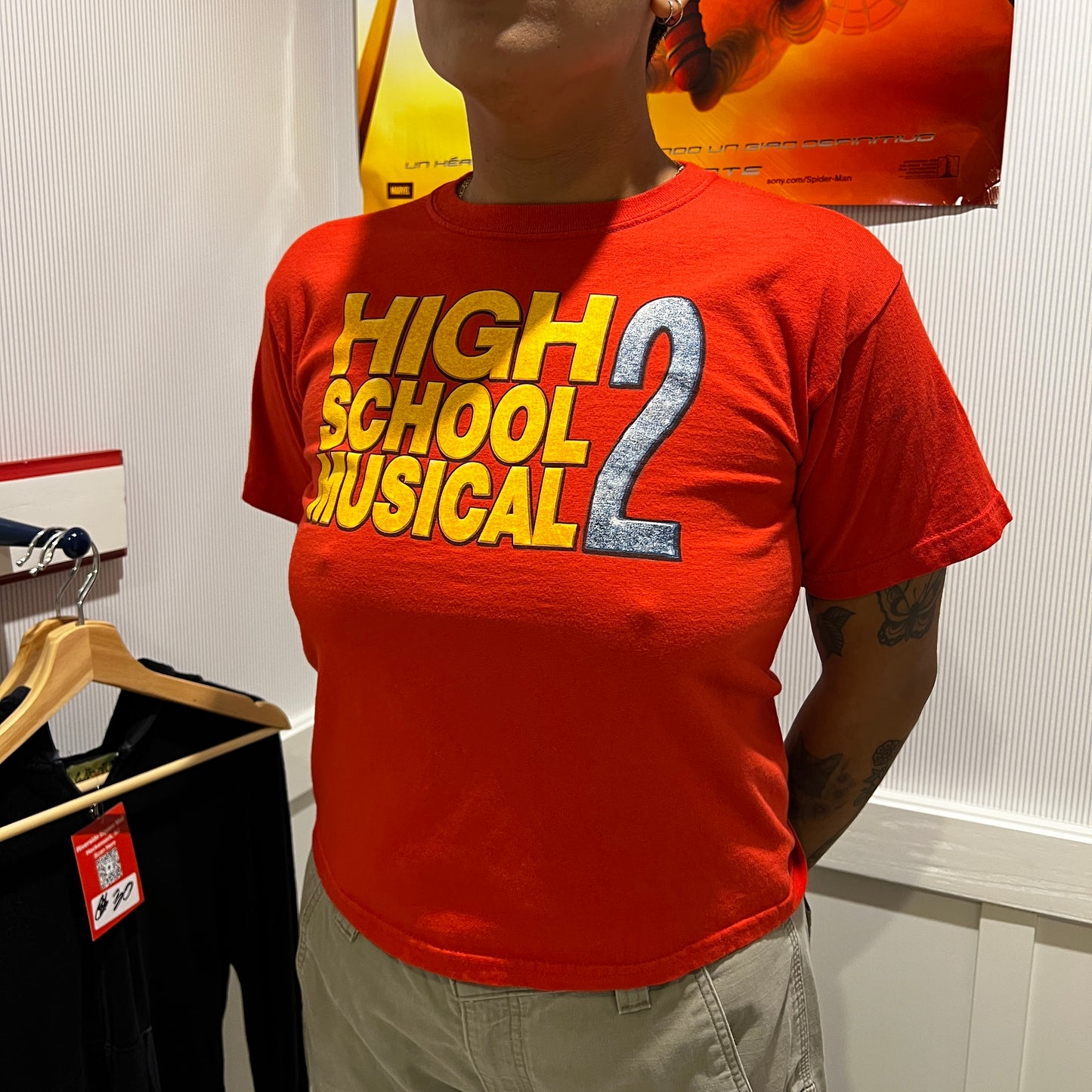 vintge y2k high school musical 2 tee