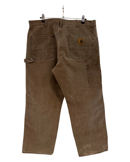 36 x 30 Vintage Carhartt Brown Carpenter Pants
