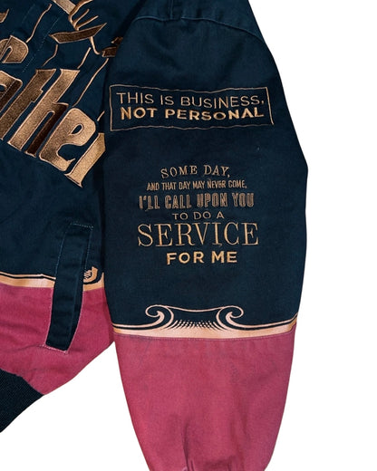 Vintage 90s Rare The Godfather Jeff Hamilton Jacket