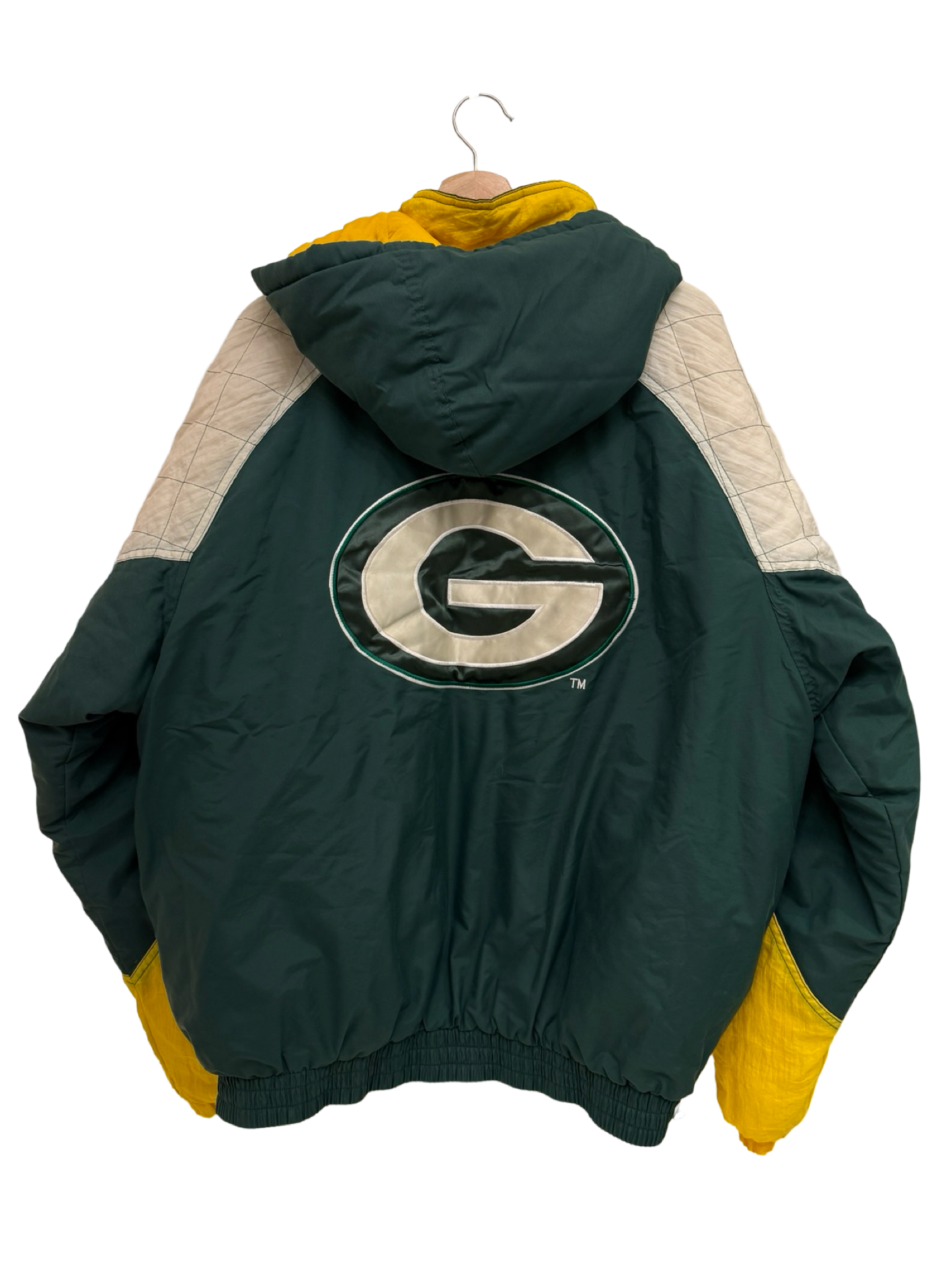 Vintage 90s Green Bay Packers Starter NFL Puffer Jacket