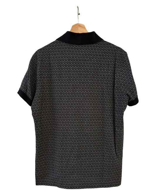 Salvatore Ferragamo Pattern Logo Polo Shirt