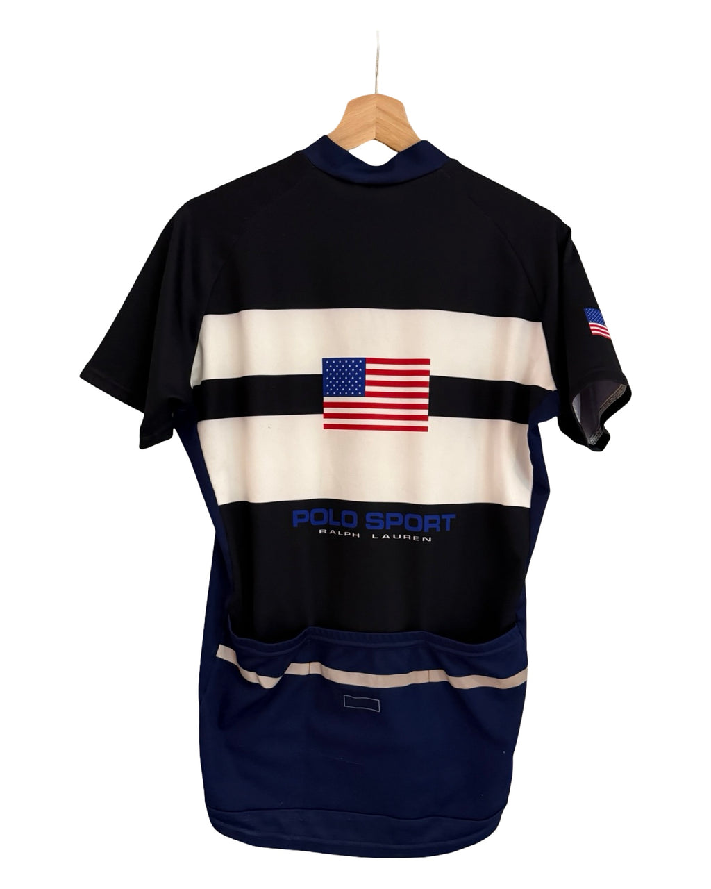 Vintage 90s Polo Sport Cycling Biking Shirt KIF Vintage