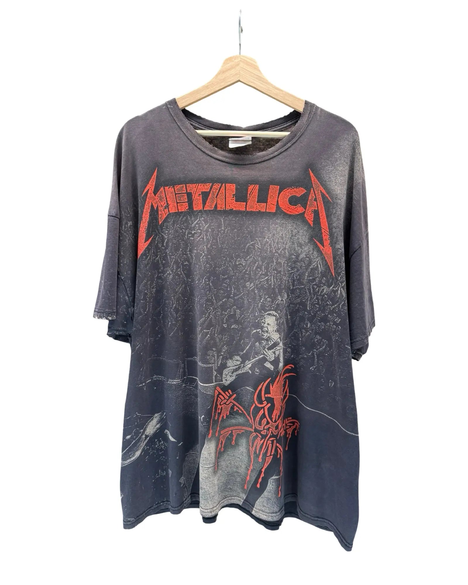 Vintage 2001 Metallica All Over Print Tee KIF Vintage