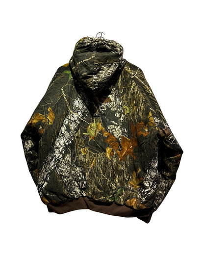 Vintage Russell Outdoors Real Tree Camo Bomber Jacket
