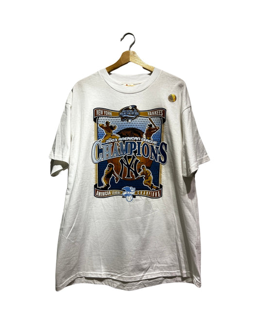 Vintage DS 2003 New York Yankees World Series Tee