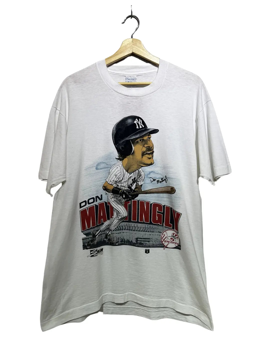 Vintage 1990 Don Mattingly Yankees Tee KIF Vintage