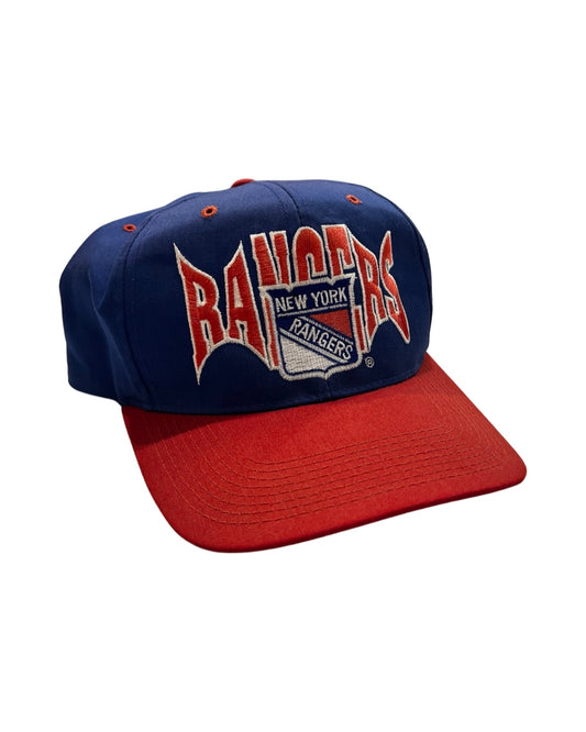 Vintage Rare 90s New York Rangers Snapback Hat