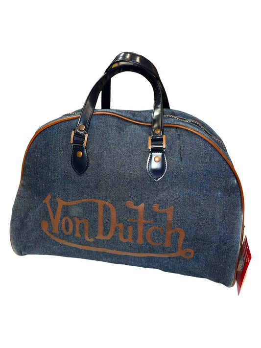 Vintage Von Dutch Denim Bowling Zip