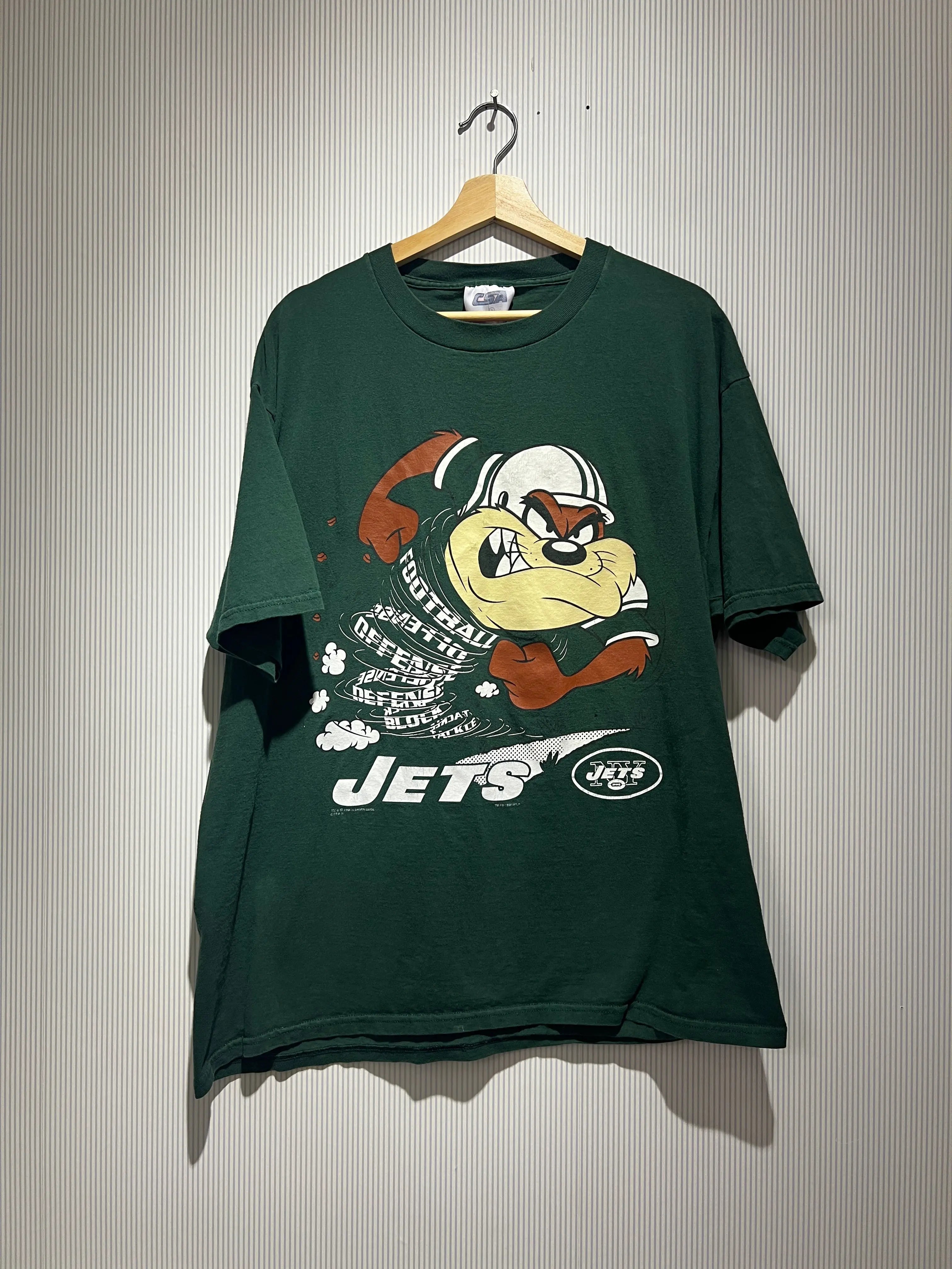 Vintage 1998 New York Jets x Looney Tunes Taz Tee KIF Vintage