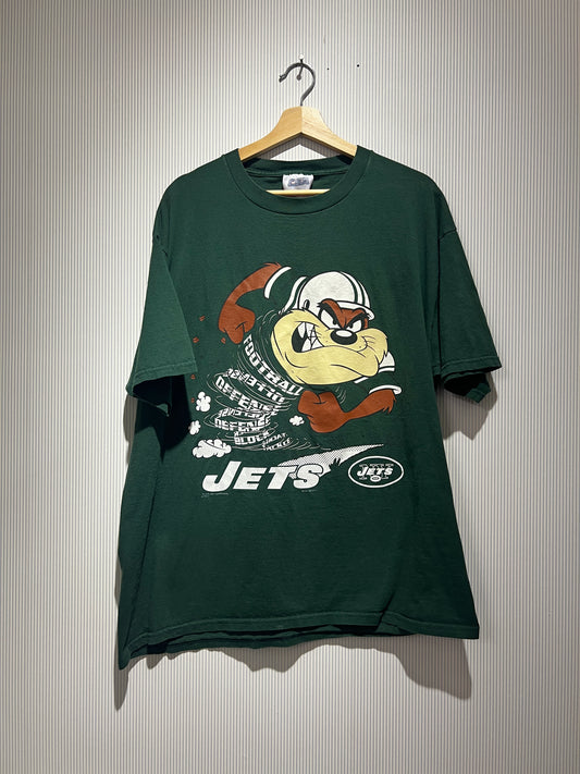 Vintage 1998 New York Jets x Looney Tunes Taz Tee