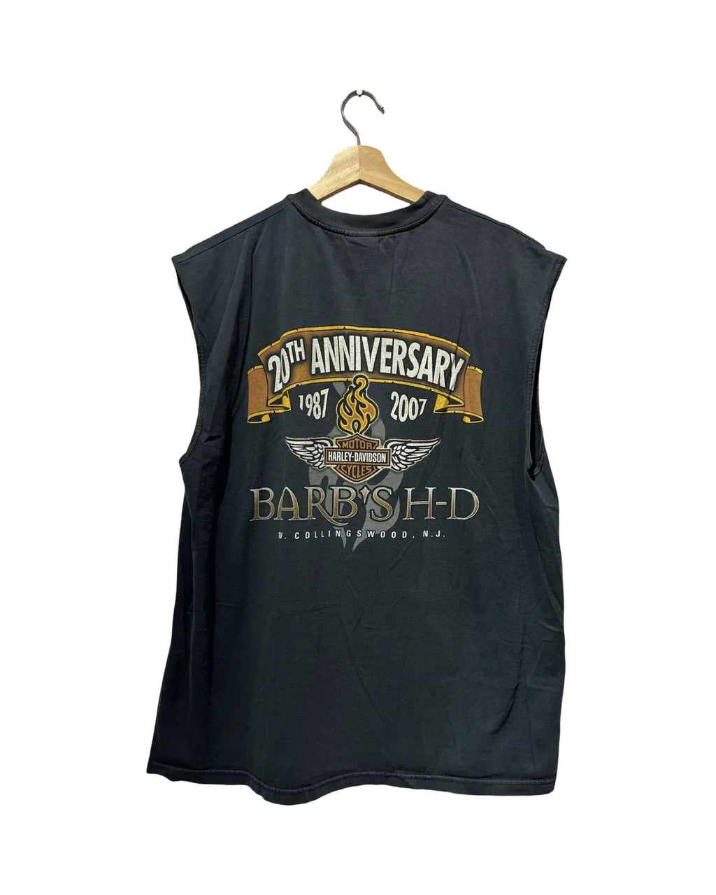 Vintage 2007 Harley Davidson 20th Anniversary Tank KIF Vintage