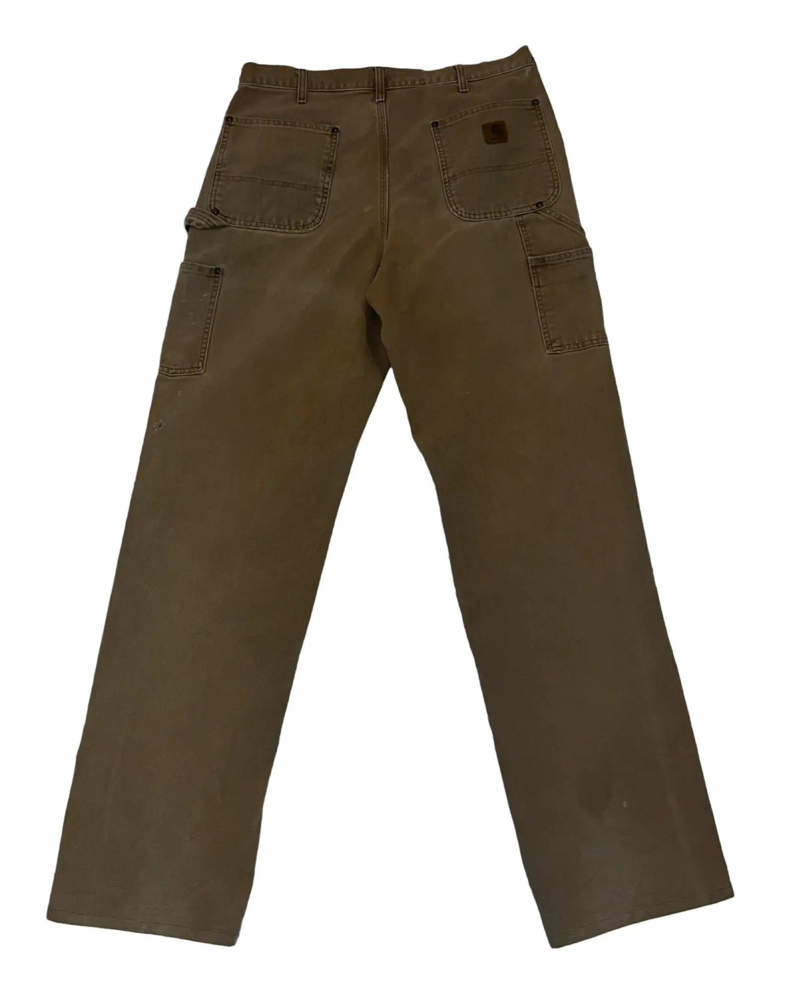 34 x 32 Vintage 90s Carhartt Tan Double Knee Pants KIF Vintage