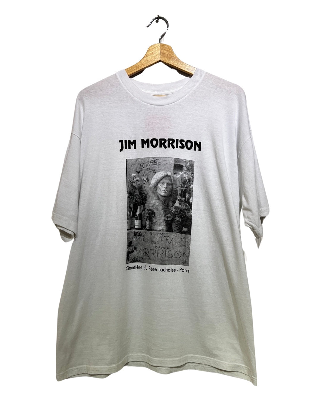 Vintage 90s The Doors Jim Morrison Paris Memorial Tee