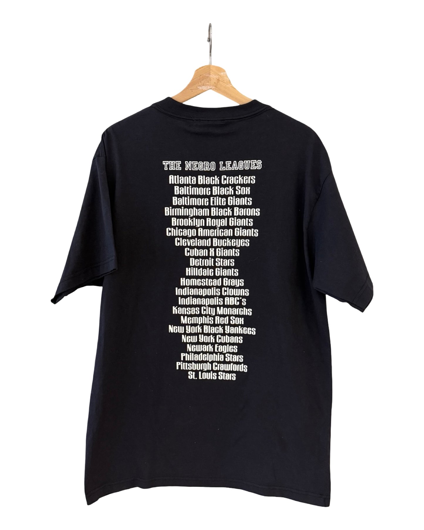 Vintage 90s Negro Leagues Baseball Teams Tee