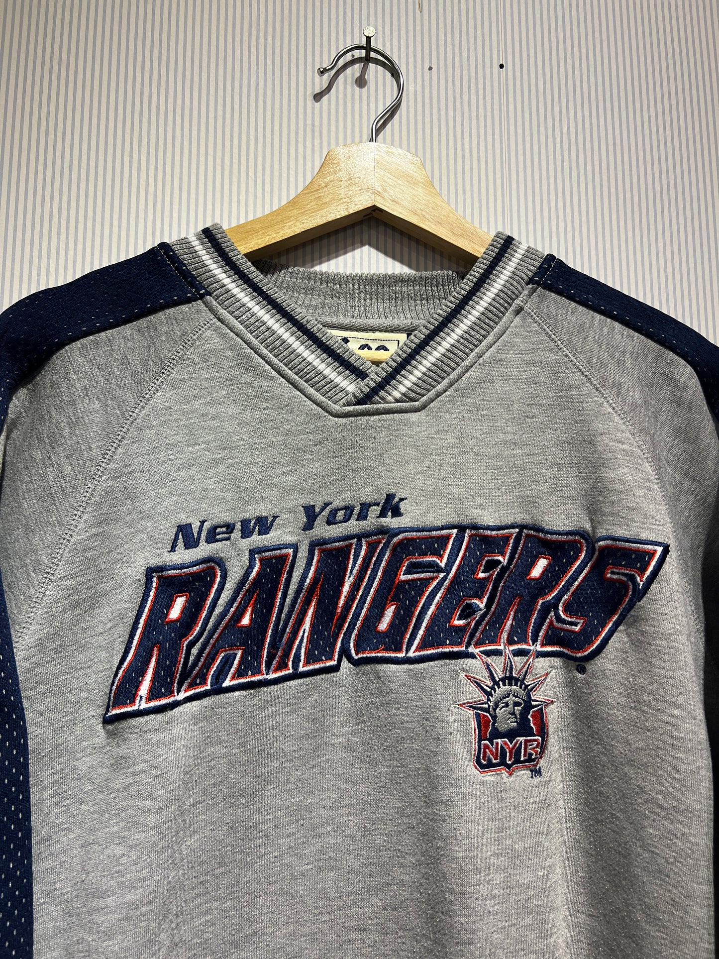 Vintage 90s New York Rangers Liberty Crewneck
