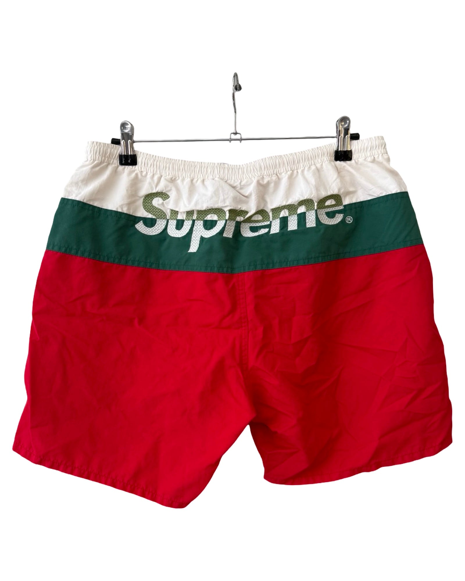 FW17 Supreme Split Logo Gucci Italy Board Shorts