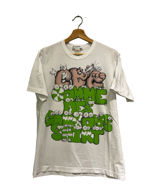Archive KAWS x Comme Des Garcons Green Tee
