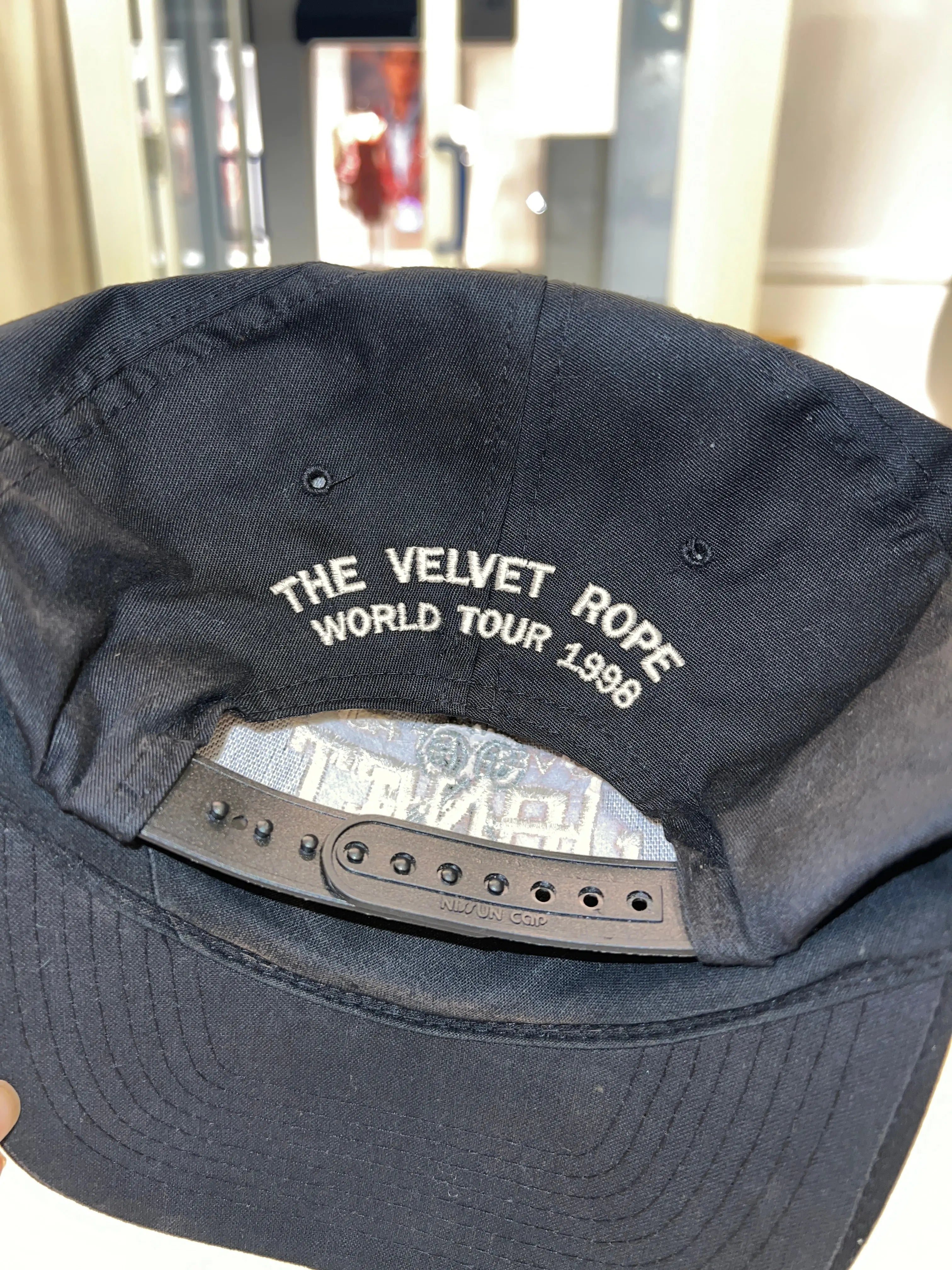 Vintage Rare 1998 Janet Jackson World Tour Snapback Hat KIF Vintage