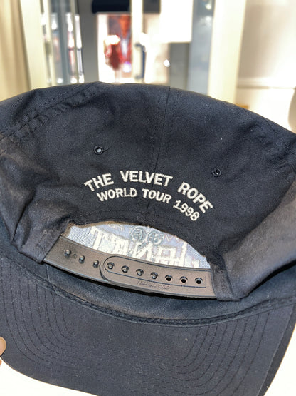Vintage Rare 1998 Janet Jackson World Tour Snapback Hat