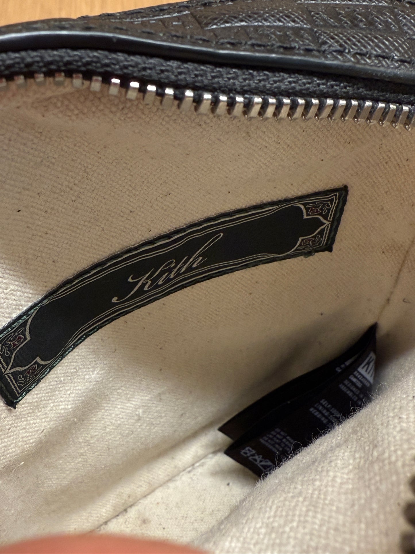 Kith Utility Saffiano Leather Crossbody Bag