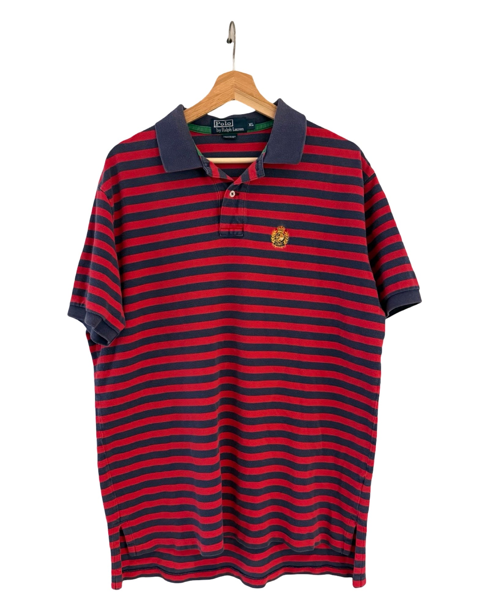 Vintage Polo Ralph Lauren Red Striped Shirt