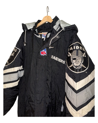 Vintage 90s Los Angeles Raiders Starter Pro Line Jacket