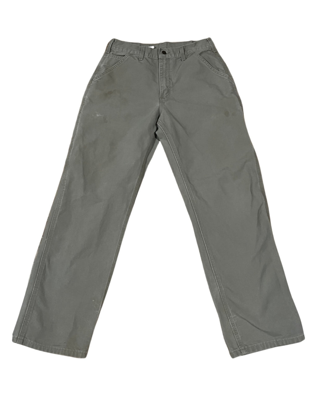 32 x 32 Vintage 90s Carhartt Light Gray Pants KIF Vintage