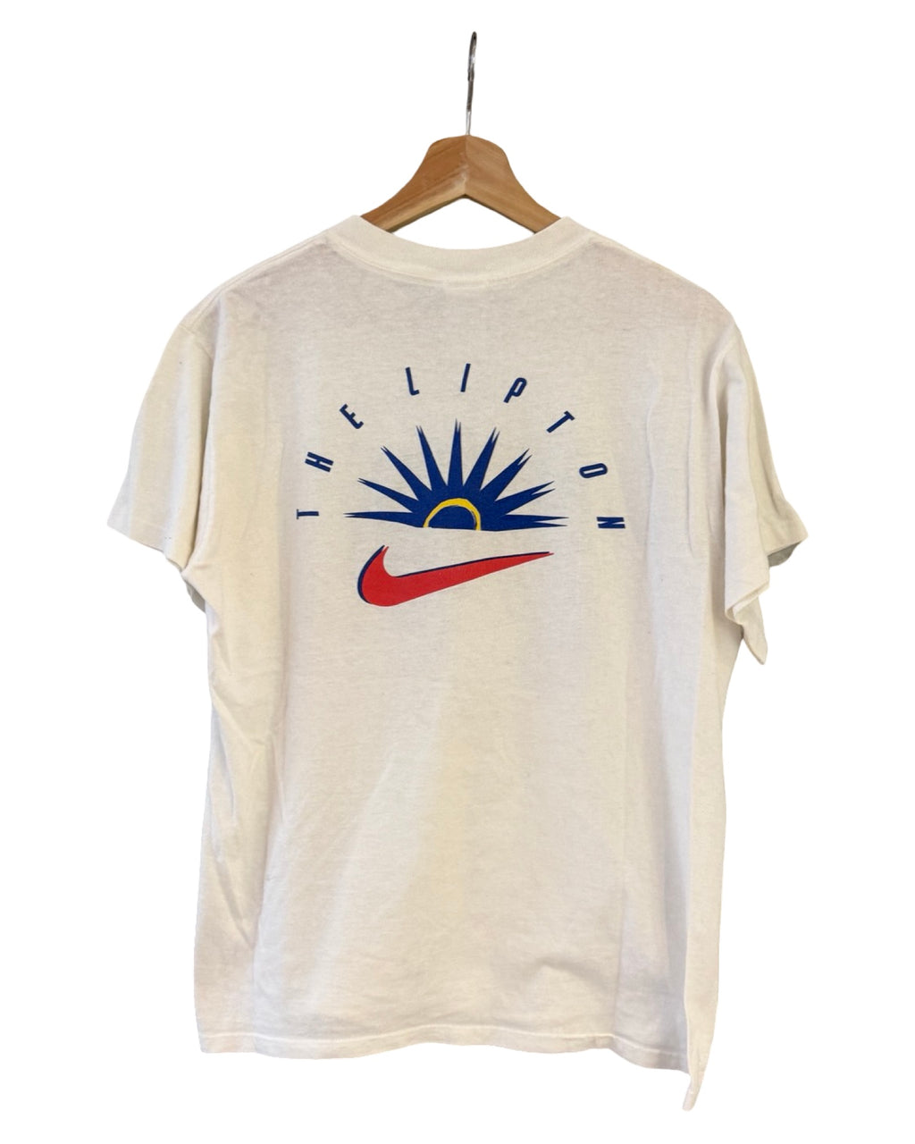 Camiseta promocional de tenis Nike The Lipton vintage de 1995
