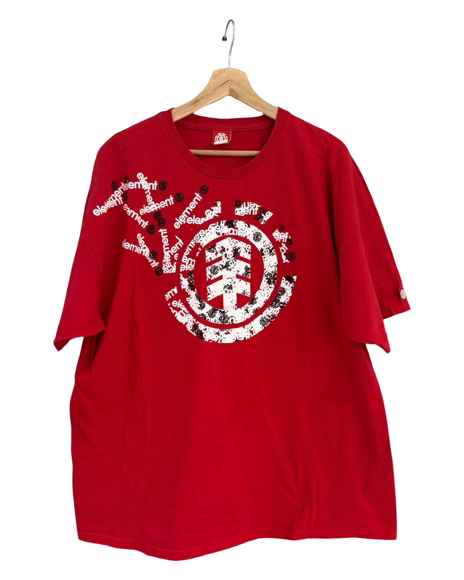 ヴィンテージ Y2K エレメント スケートボード Tシャツ