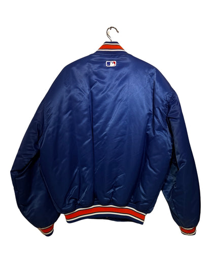Vintage 90s New York Mets Diamond Starter Bomber Jacket