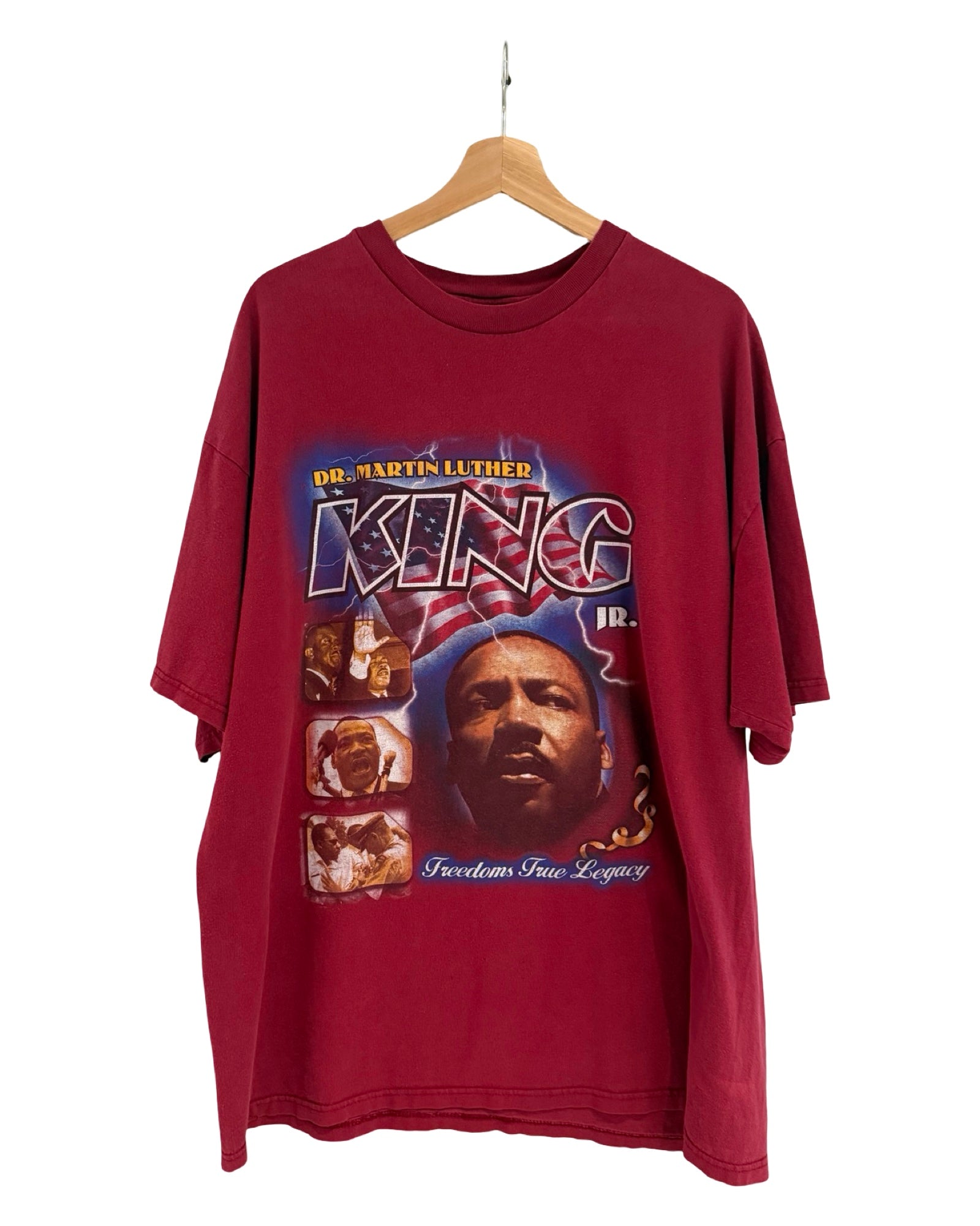 Vintage 90s Martin Luther King Jr MLK Promo Tee KIF Vintage