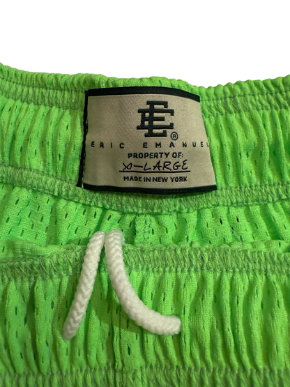 Archive Eric Emanuel Orange & Green Logo Shorts