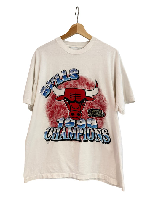 Vintage 1996 Chicago Bulls Finals Promo Tee