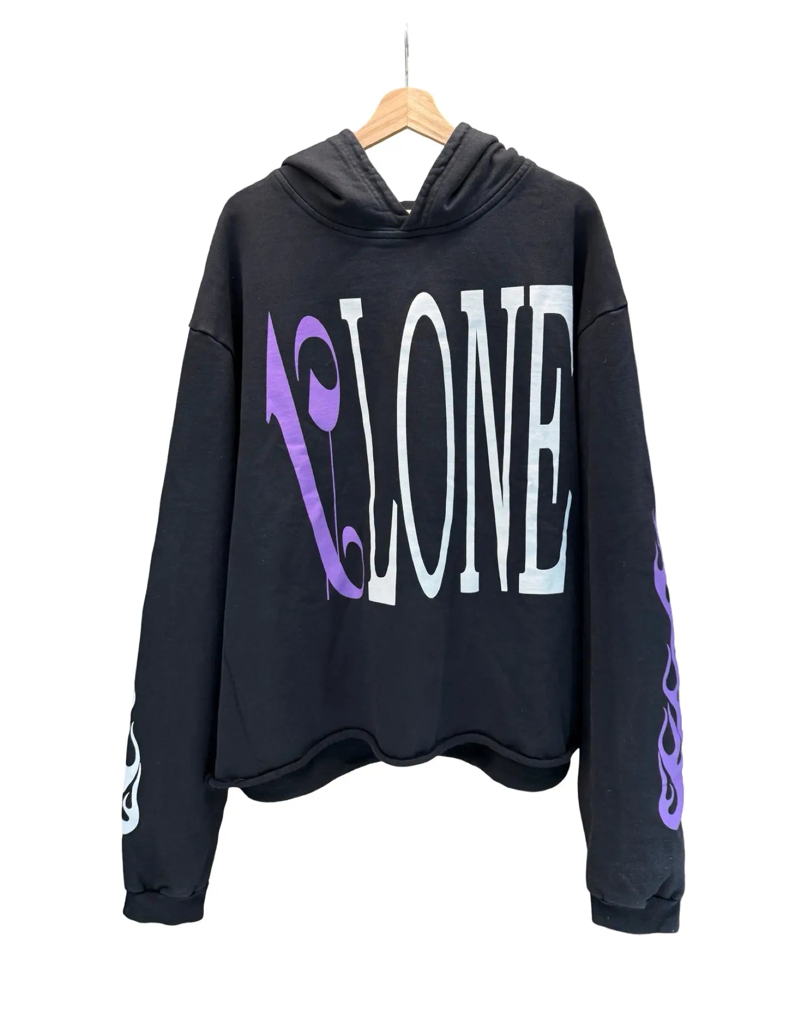 Vintage 2018 Palm Angels x Vlone Flames Hoodie KIF Vintage