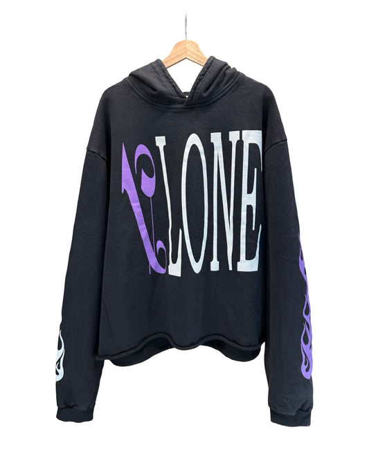 Vintage 2018 Palm Angels x Vlone Flames Hoodie