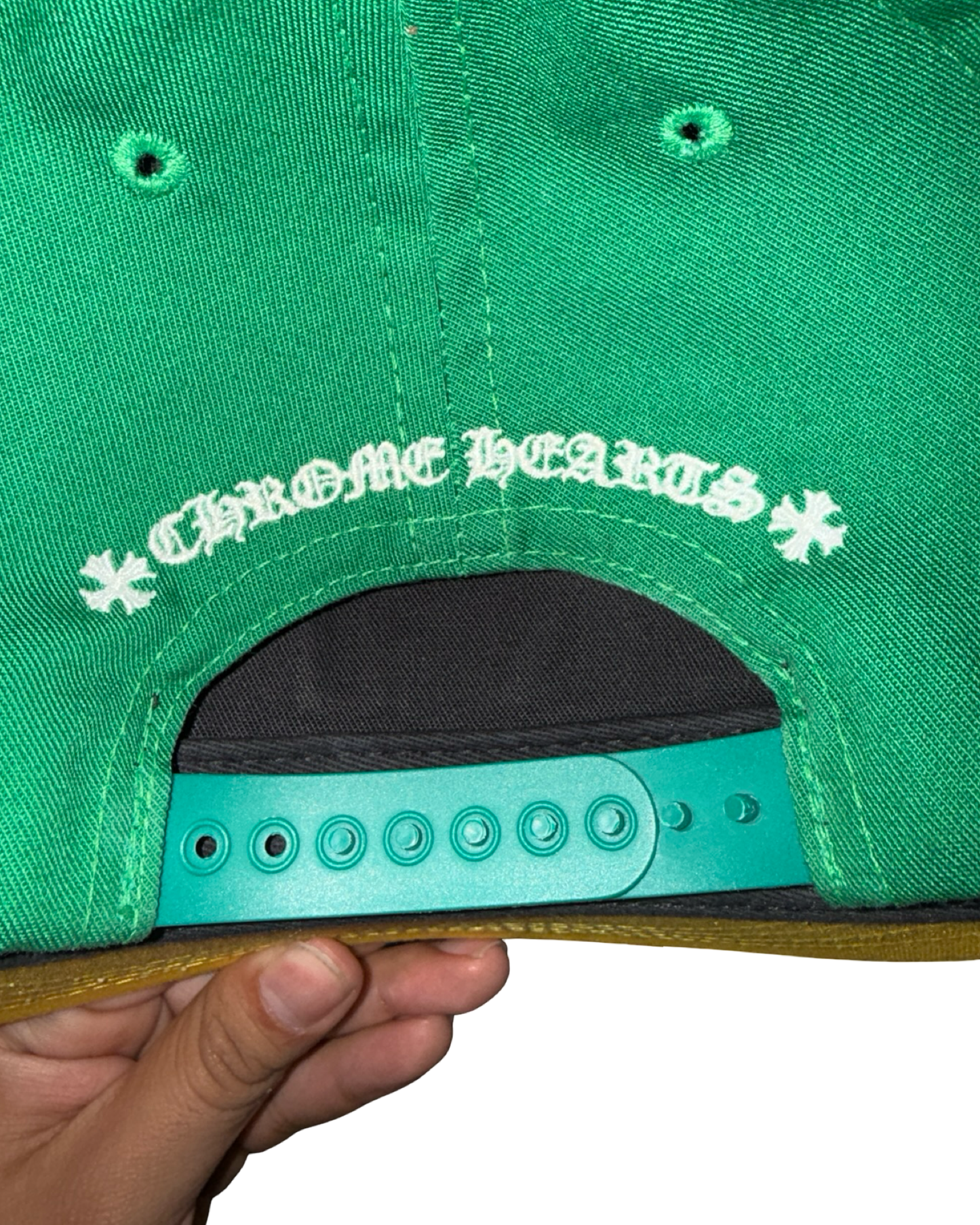 Chrome Hearts Green Yellow Hat